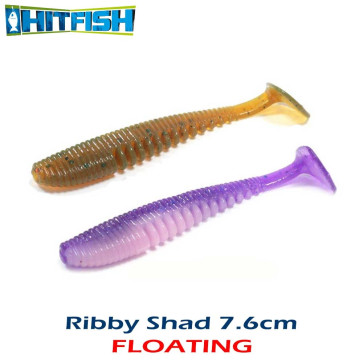 Hitfish Ribby Shad 7.6CM (3'') (Floating)