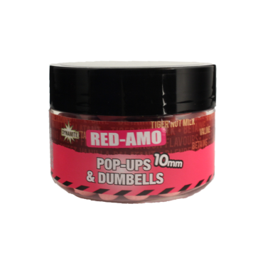 Red-Amo Fluro Pink Pop-ups + Dumbells - 10mm