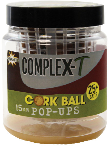 Boilies Dynamite Baits CompleX-T Corkball pop-ups 15mm