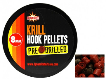 Pelete Dynamite Baits Pre-Drilled Krill Hook Pellets 8mm