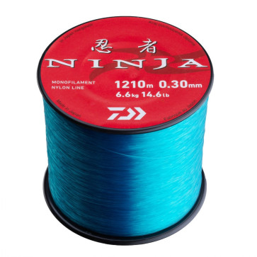 Fir Monofilament Daiwa Ninja X Mono, Albastru, 0.26mm/4.7kg Rola: 1850m		