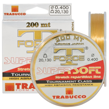 Fir Monofilament Trabucco Super Soft 200m, 0.25mm 8.35kg		