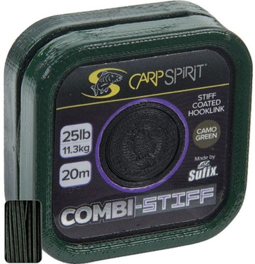 Fir Textil Carp Spirit Combi Stiff, Camo Green, 20m