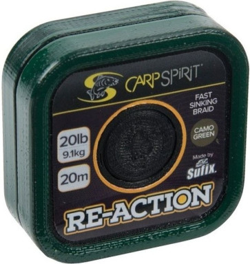 Fir Textil Carp Spirit Re-Action, Camo Green, 20m