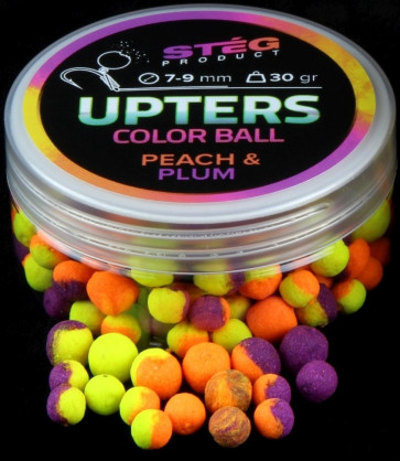 Pop Up Steg Uptsers Color Ball, 7-9mm, 30g/borcan