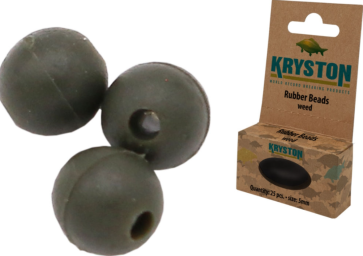 Bilute Antisoc Kryston Rubber Beads, 5mm, 25buc/plic