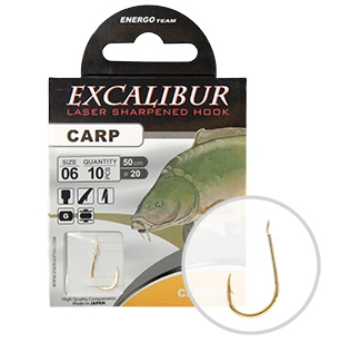 Carlige Legate EnergoTeam Excalibur Carp Classic Gold 10buc/plic