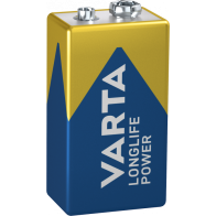 Baterie alcalina Varta Longlife Power 9V blister 1 bucata