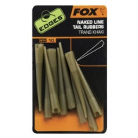 Conuri Antitangle FOX Naked Line Tail Rubbers, 10buc/plic