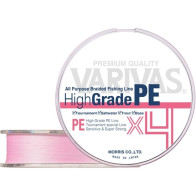 Fir textil Varivas High Grade PE X4 100m Milky Pink