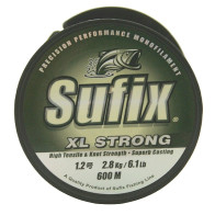 Fir Monofilament Sufix XL Strong, Lemon Green, 600m