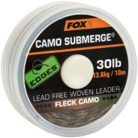 Fir Textil Fox Edges Submerge Camo Leader, Fleck Camo, 10m 40lbs	