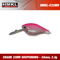 Vobler HMKL Crank 33 MR Suspending (custom Painted) - 3.3 cm