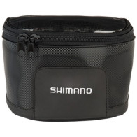 Husa pentru Mulineta Shimano Reel Case L, Black Carbon, 20x13x11cm