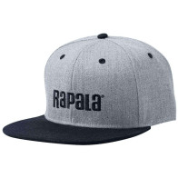 Sapca Rapala Flat Brim Cap, Grey/Black