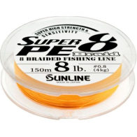 Fir Textil Sunline Super PE X8, Orange, 150m