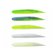 Soft Baits Savage Gear Ned Dragon Tail Slug 72mm 3g 5pcs - Dark Water Mix