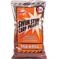 Pelete Dynamite Baits Swim Stim Carp Pellets, Red Krill, 900g 2mm