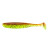 Shad Keitech Easy Shiner 3.5" 8.5cm, 7buc/plic, Motoroil / Chartreuse