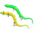 Naluca Top Water Savage Gear 3D Snake, Green Fluo, 20cm, 25g
