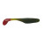 Shad 4" Walleye Assassin - Avocado Red Tail