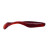 Shad 4" Walleye Assassin - Rootbeer / Red Glitter