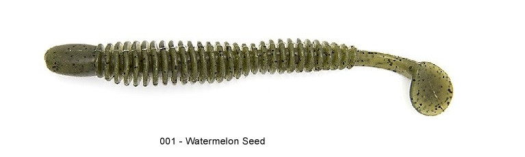 REINS Bubbling Shad 4" Culoare 001 - Watermelon Seed 