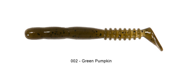 REINS Rockvibe Shad 3" Culoare 002 - Green Pumpkin