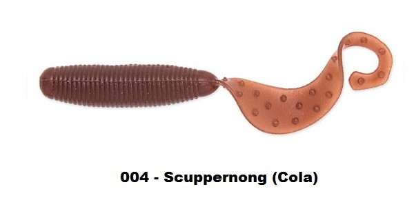 Reins Fat G-Tail Grub 2" Culoare 004 - Scuppernong (Cola)