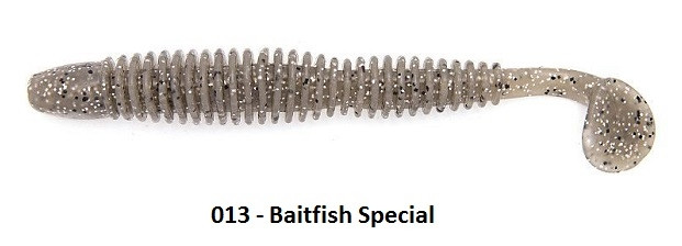 REINS Bubbling Shad 4" Culoare 013 - Baitfish Special