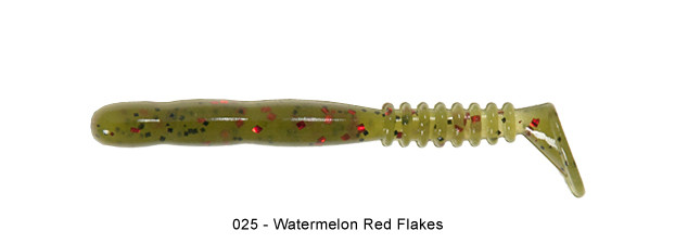 REINS Rockvibe Shad 2" Culoare 025 - Whatermelon Red Flakes