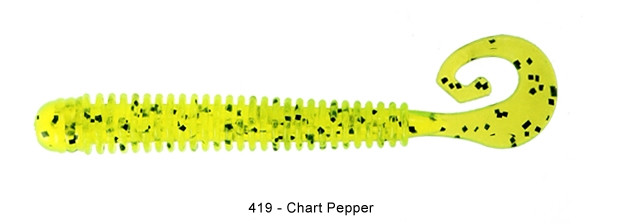 REINS G-Tail Saturn 3.5" Culoare 419 - Chartreuse Pepper