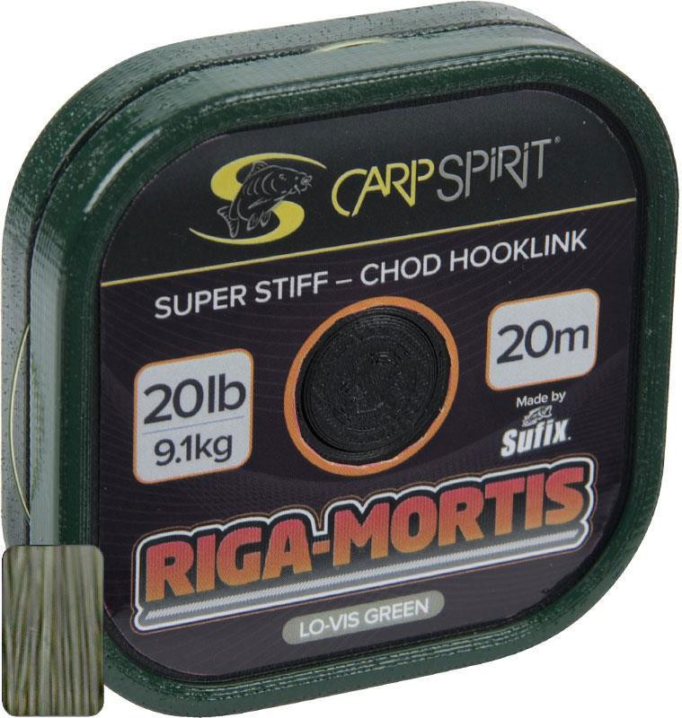 Fir textil Carp Spirit Riga Mortis 15lb 6.8kg/20m Lo-Vis Green