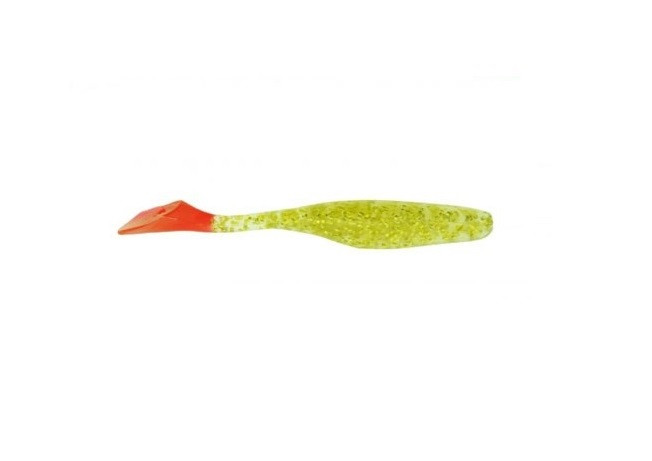 Shad 4" Walleye Assassin - Chartreuse Silver Gl. RT