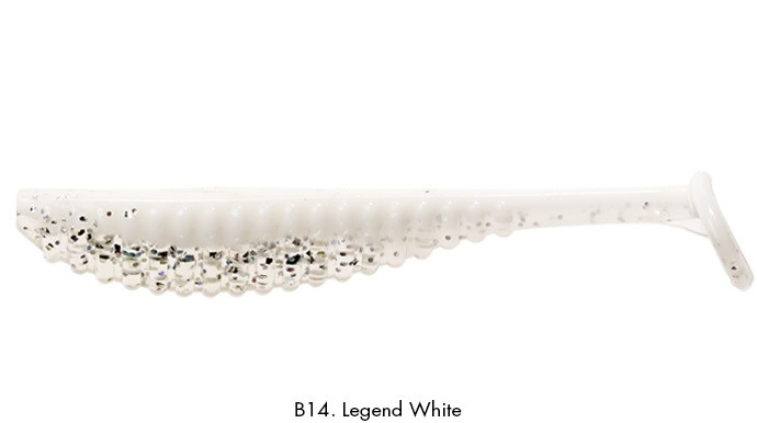 Shad Reins S-Cape 3.5" Culoare B14 - Legend Takata White