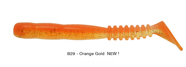 REINS Rockvibe Shad 3" Culoare B29 - Orange Gold