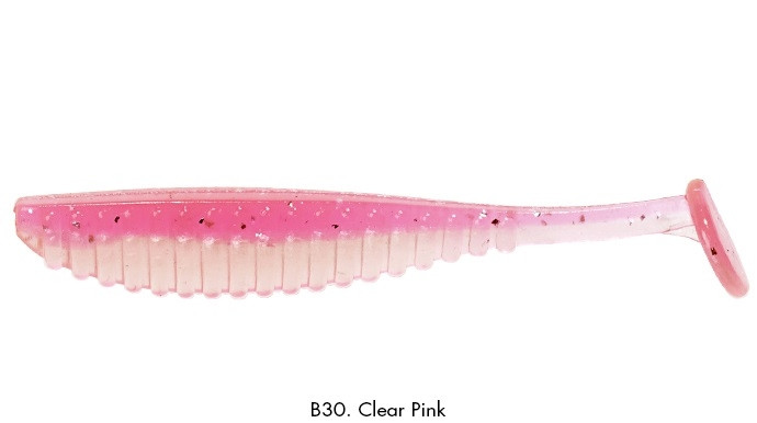 Shad Reins S-Cape 3.5" Culoare B30 - Clear Pink