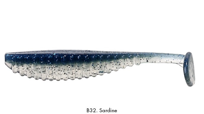 Shad Reins S-Cape 4.8" Culoare B32 - Sardine