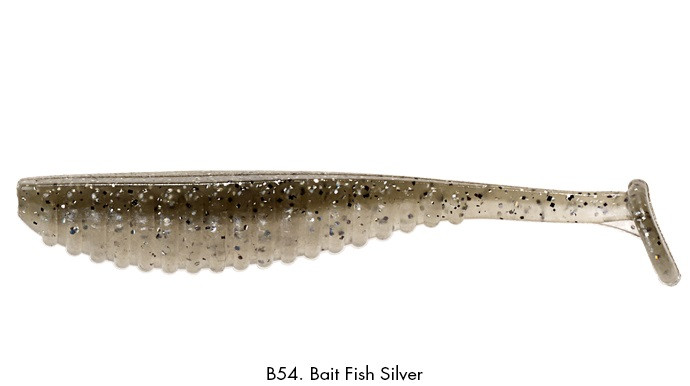 Shad Reins S-Cape 3.5" Culoare B54 - Bait Fish Siver