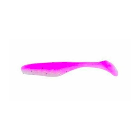 Bass Assassin Turbo Shad 4'' / 10cm Pink Ghost