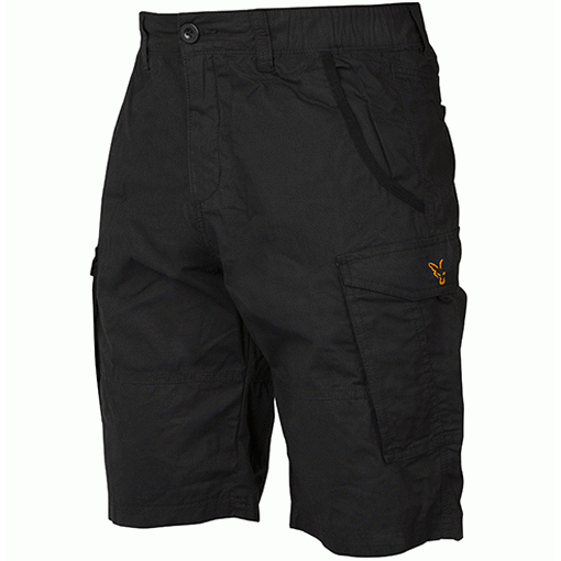 Pantaloni Scurti Fox Collection Black/Orange Combats Shorts Marime L