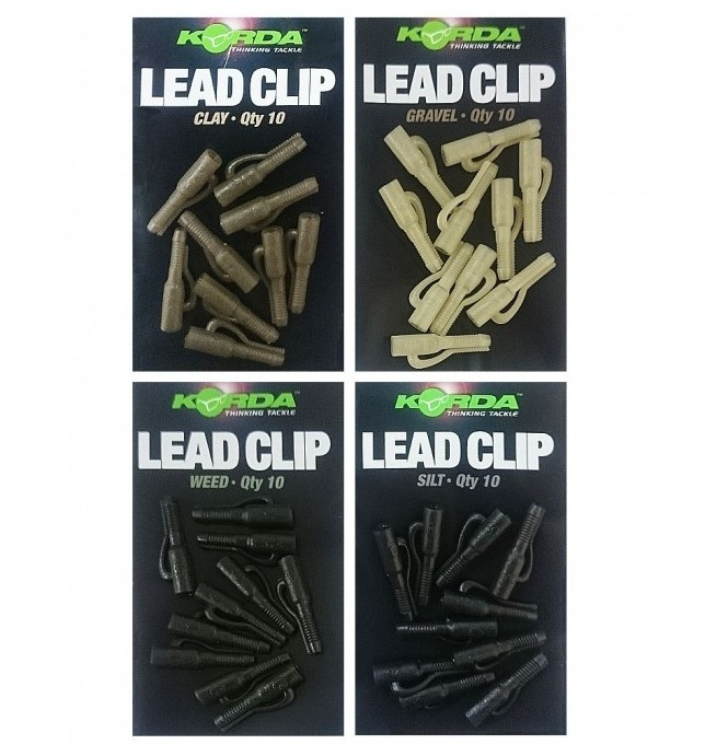 Clips Plumb Pierdut Korda Lead Clip, 10buc/plic Silt