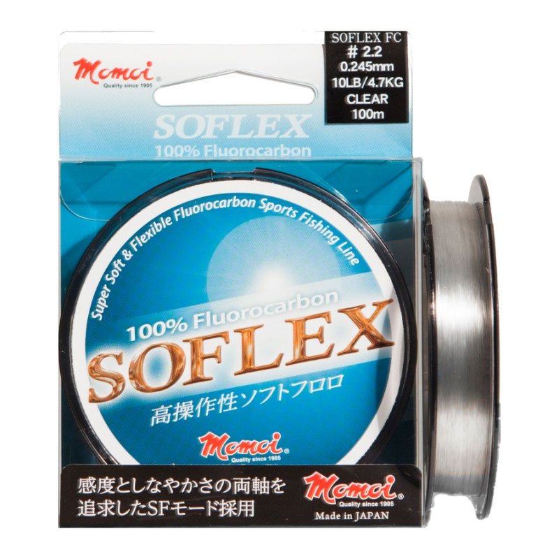 Fir Momoi Soflex 100% Fluorocarbon 100m 0.117mm /1,2kg / 2.2kg