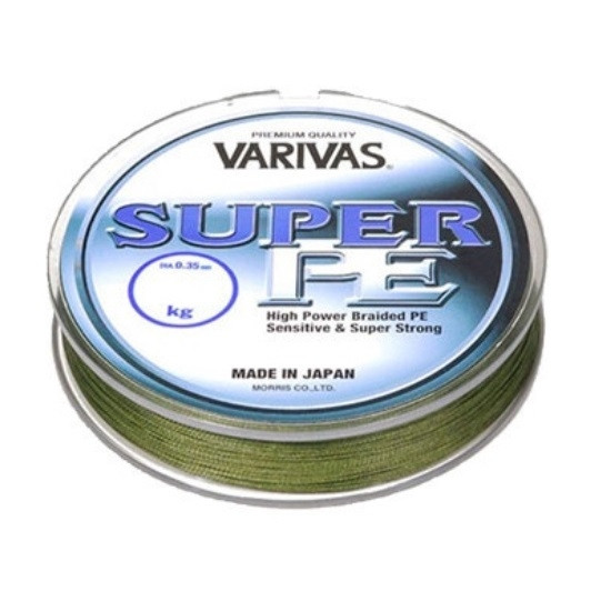 Fir Textil Varivas Super PE Tournament Green 0,13mm/7.5kg/270m