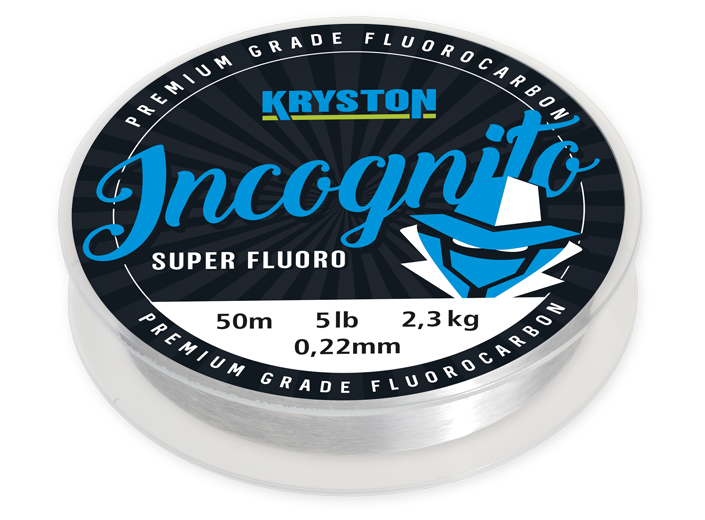 Fir Fluorocarbon Kryston Incognito Hooklink, 20m 0.5mm 25lbs