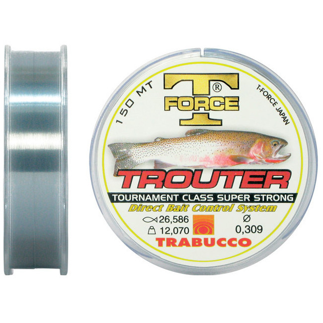 Fir Monofilament Trabucco Trouter 150m, 0.14mm 2.85kg	