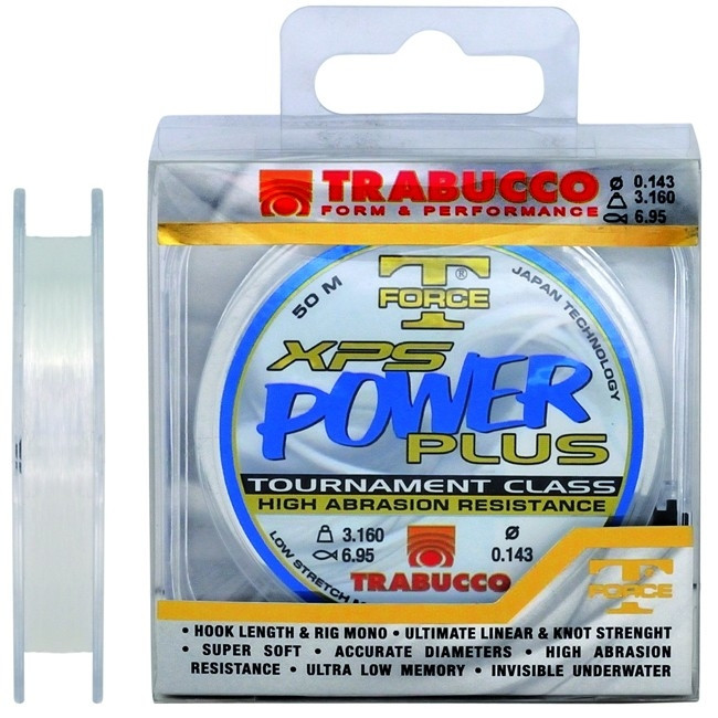Fir Monofilament Trabucco XPS Power Plus 50m 0.20mm