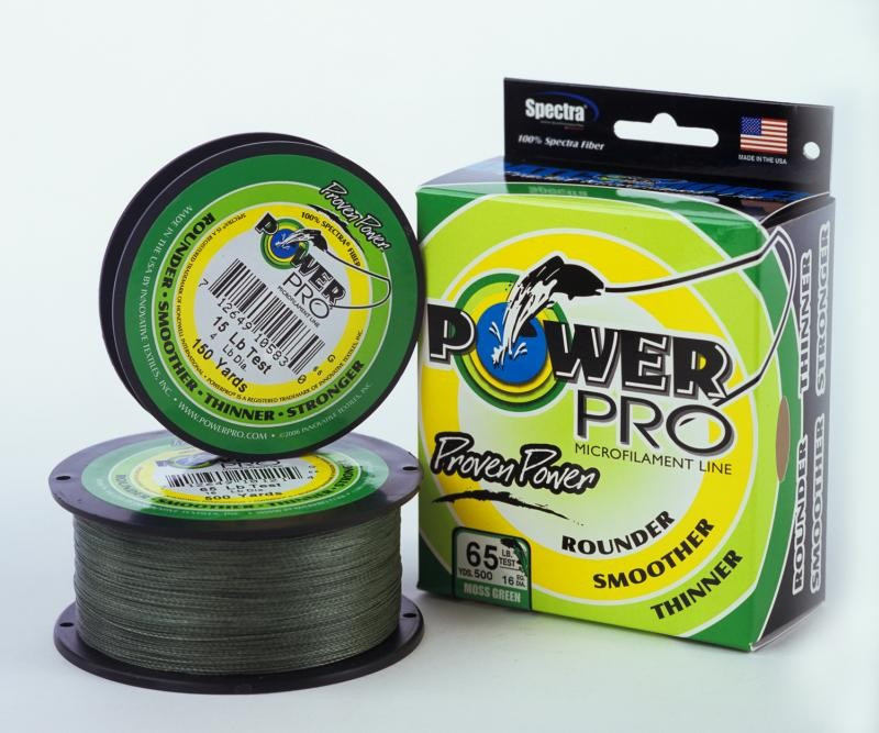 Fir Textil PowerPro, Verde, 135m 0.19mm 13.0kg	