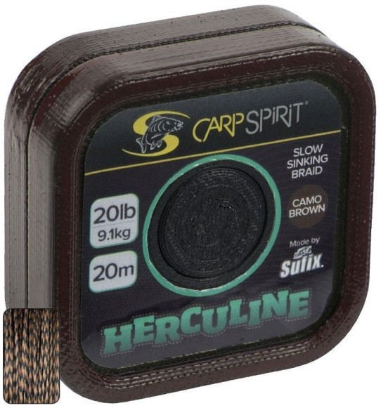 Fir textil Carp Spirit Herculine Camo Brown 20m 25lbs 11.3kg	