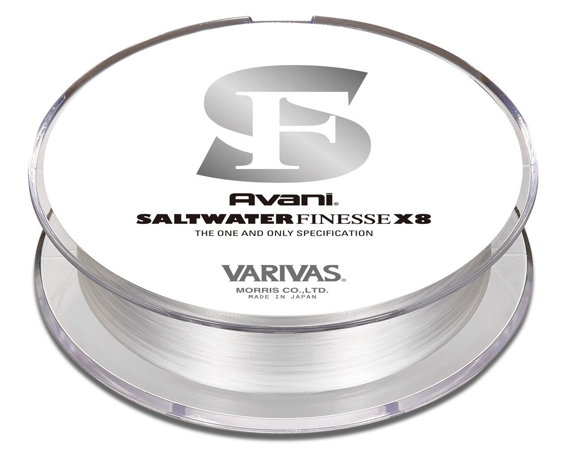 Fir Textil Varivas Avani Saltwater Finesse PE X8, Crystal White, 150m 0.08mm 5.6lb 2.54kg